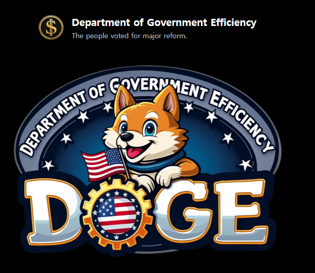 blockchain crypto cryptocurrency Doge coin used sign on US D.O.G.E by Elon (SpotedCrypto)