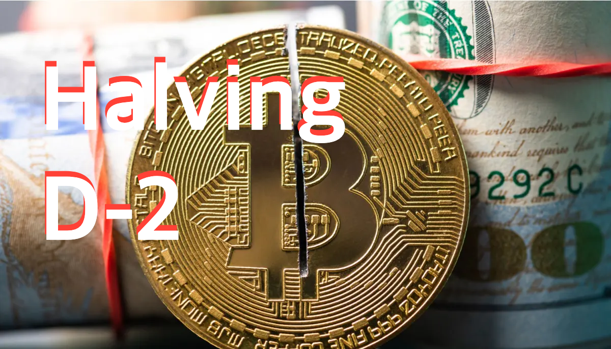 Bitcoin halving D-2, rally or correction?