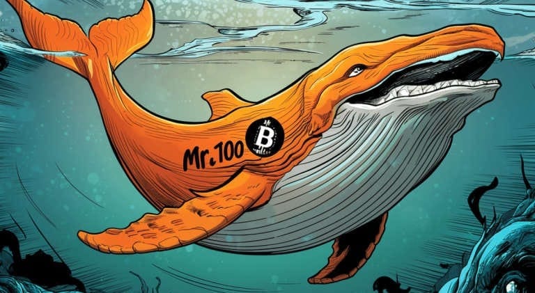 'Mr. 100' BTC whale gained 402 BTC over the weekend