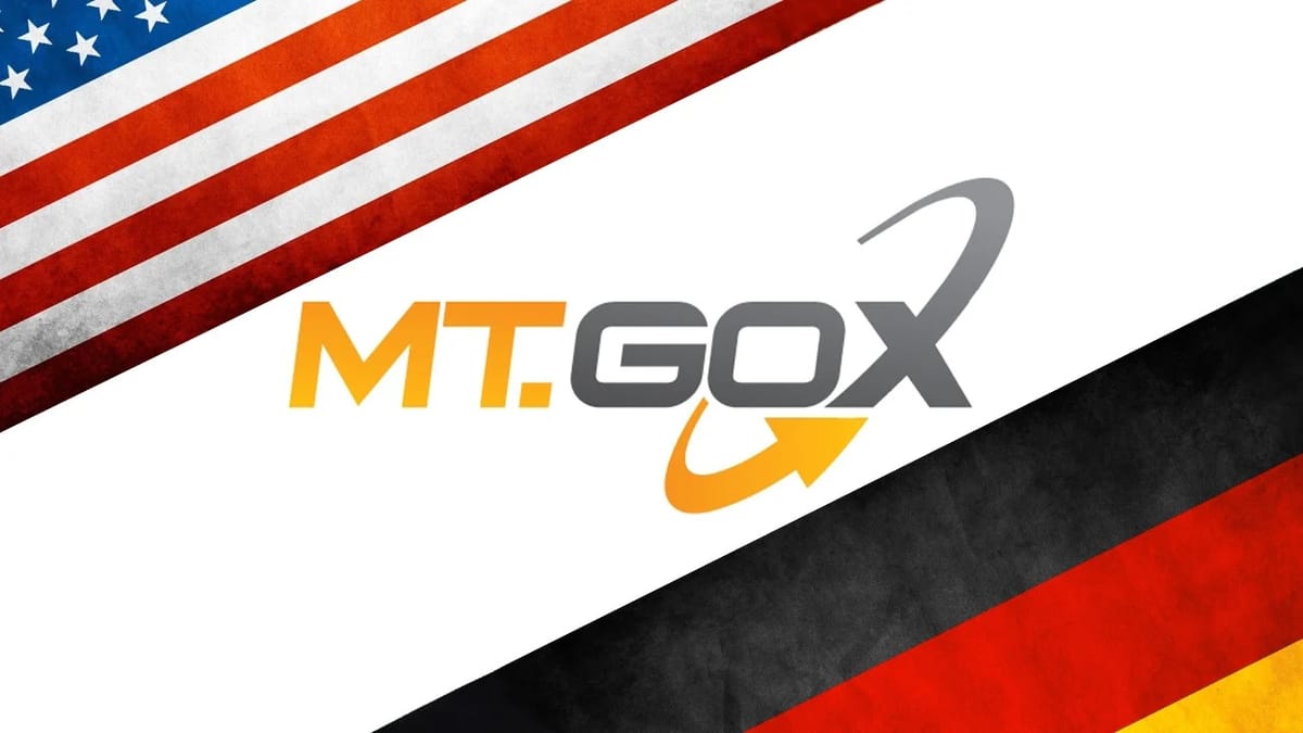 What impact did Mt. Gox and the German government's Bitcoin market sell-off have on the market?