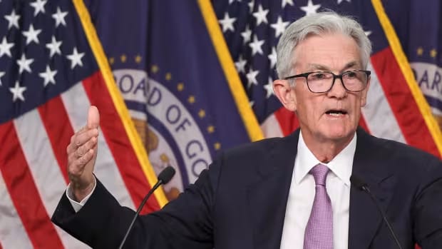 Jerome Powell cuts rates by 50 bp, touts healthy labor market and inflation numbers in press conference, hints at more rate cuts.