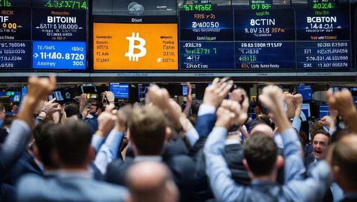 SEC Approves Bitcoin ETF Debut on Wall Street nasdaq 11 January (SpotedCrypto)