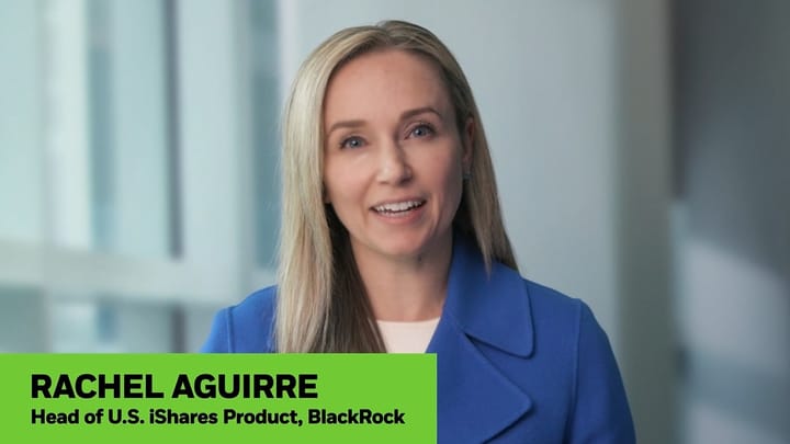 Rachel Aguirre blackrock ishare head btc etf blockchain cryptocurrncy (SpotedCrypto)