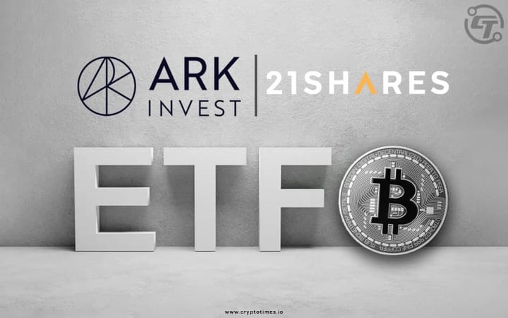 Blockchain Cryptocurrency btc etf ark 21shares Glassnode report (SpotedCeypto)