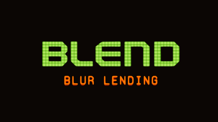 blockchain crypto cryptocurrency blend blur nft lending service (SpotedCrypto)