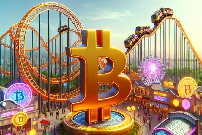 blockchain crypto cryptocurrency Bitcoin rollercoaster (SpotedCrypto)