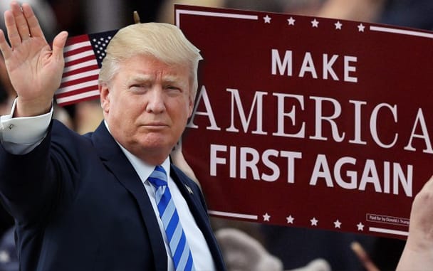 blockchain crypto cryptocurrency trump america first NFT collection (SpotedCrypto)