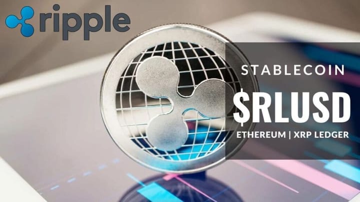 blockchain crypto cryptocurrency ripple stablecoiun RLUSD (Spoted Crypto)