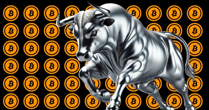 blockchain crypto cryptocurrency btc resembles 2023 bull pattern (SpotedCrypto)